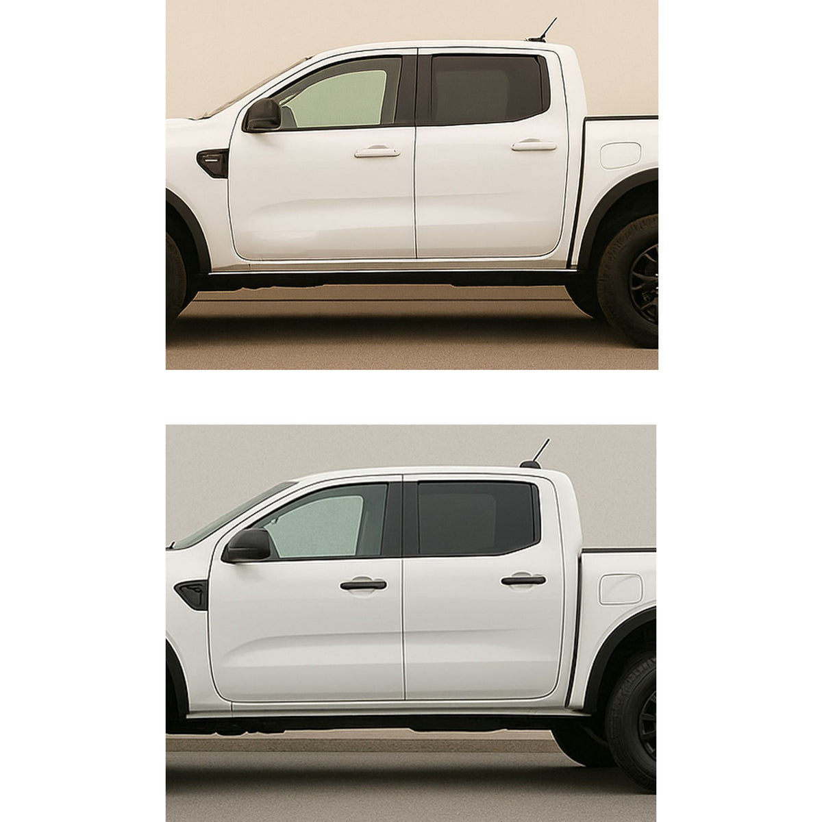 Trim Illusion DH6343BLK gloss black door handle covers for 2024-2026 Ford Ranger - image 6