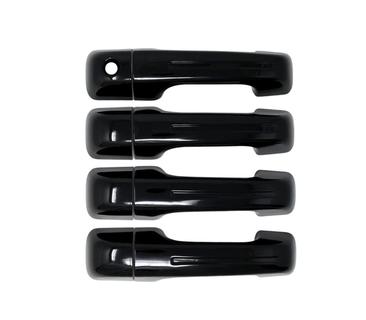 Trim Illusion DH6357BLK gloss black door handle covers for 2025-2026 Ram 1500 - image 1