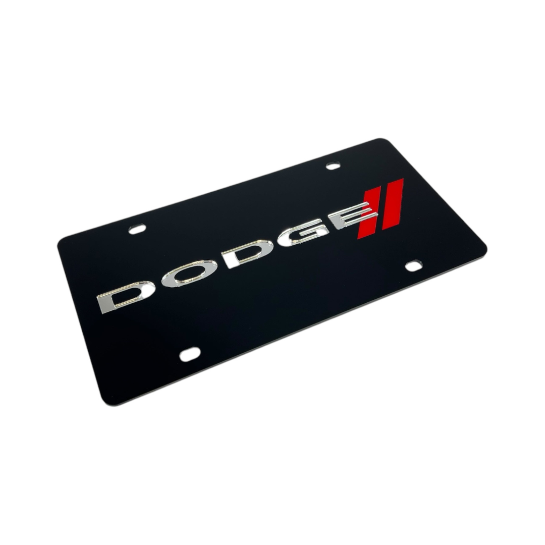 Dodge Acrylic License Plate