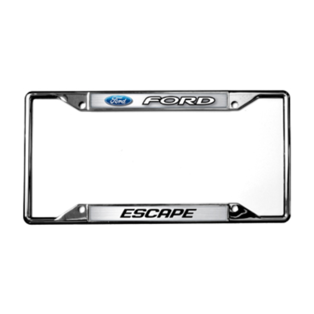Ford Escape Chrome License Plate Frame