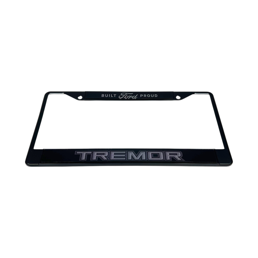 Ford Tremor Blacked Out Black License Plate Frame