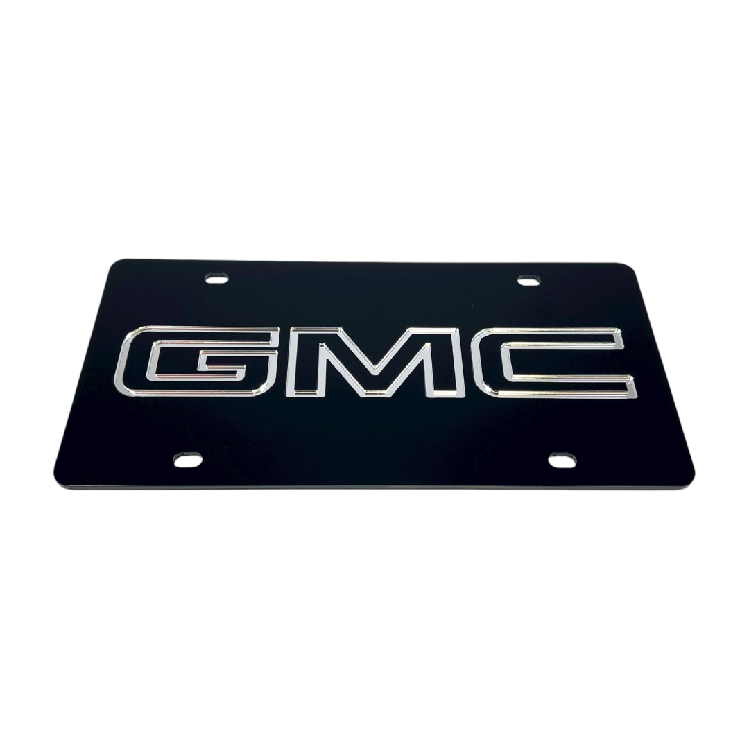GMC Acrylic License Plate