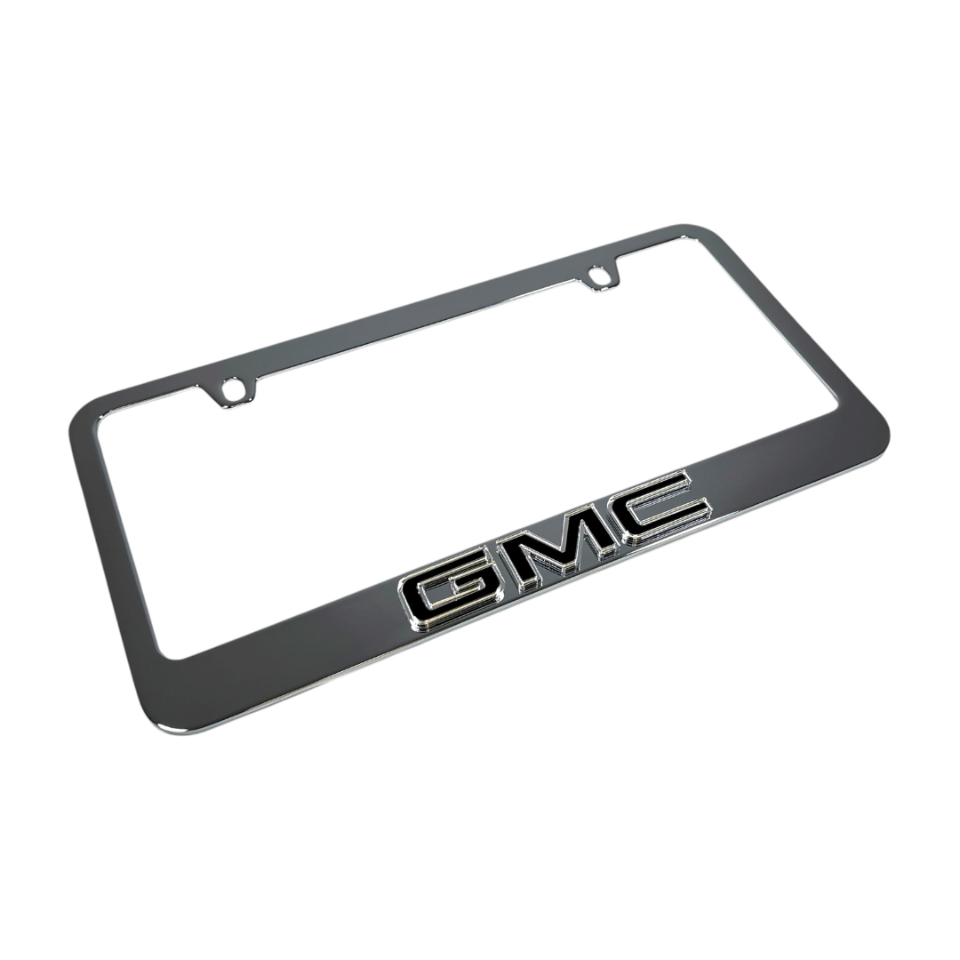GMC Chrome License Plate Frame