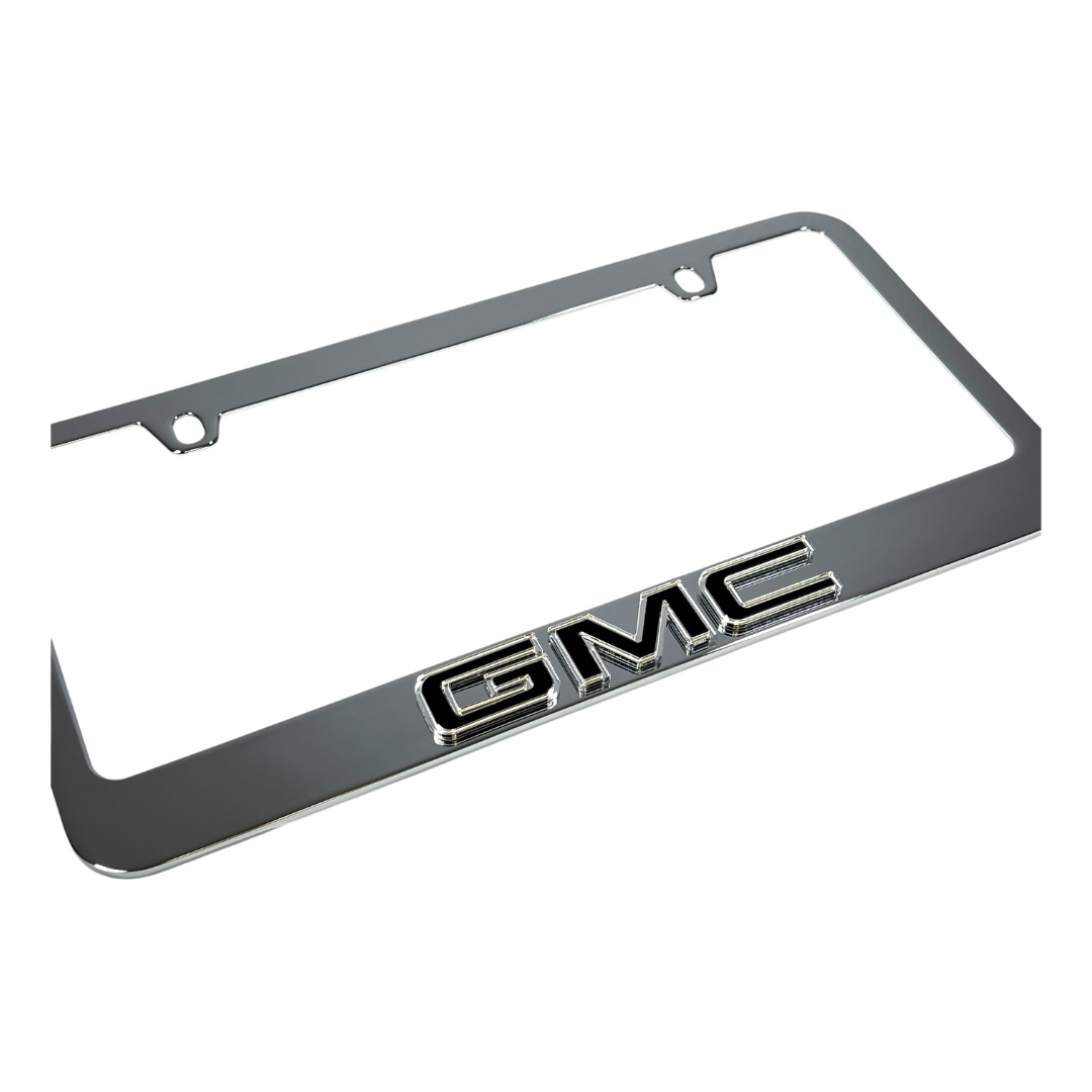 GMC Chrome License Plate Frame