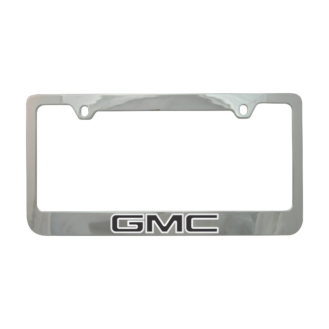 GMC Chrome License Plate Frame