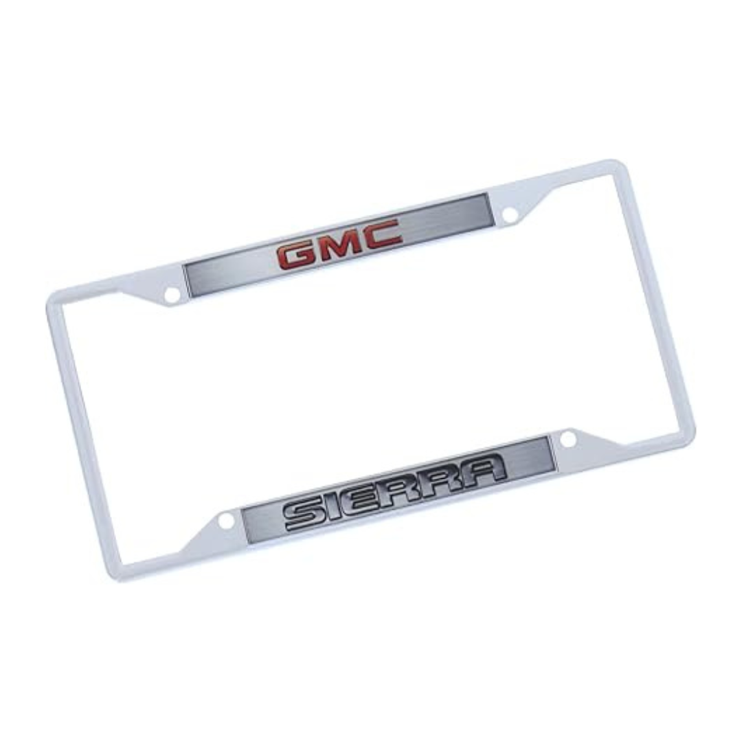 GMC Sierra Chrome License Plate Frame