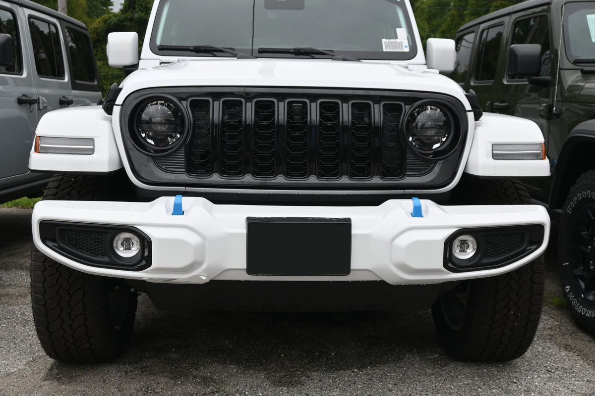 Trim Illusion ABS6807BLK gloss black grille overlay for 2024-2026 Jeep Wrangler and Gladiator - image 5