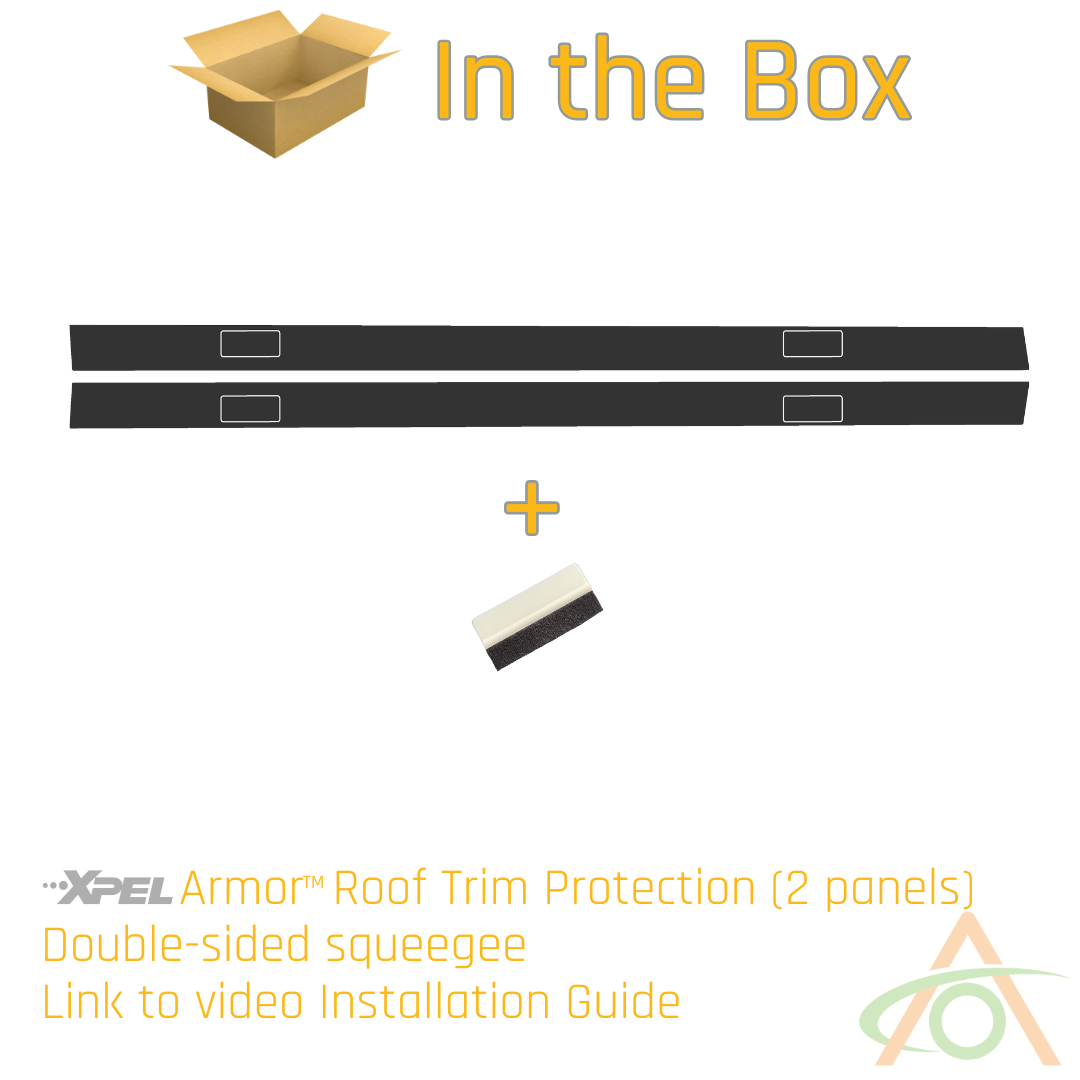 Ultra-Tough Xpel Armor Roof Trim Protection for Cybertruck
