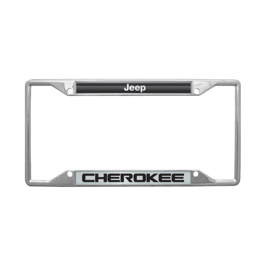 Jeep Cherokee Chrome License Plate Frame