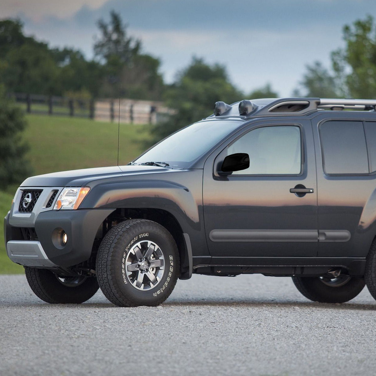 Trim Illusion MC6117BLK gloss black mirror covers for 2005-2021 Nissan Xterra, Pathfinder and Frontier - image 5