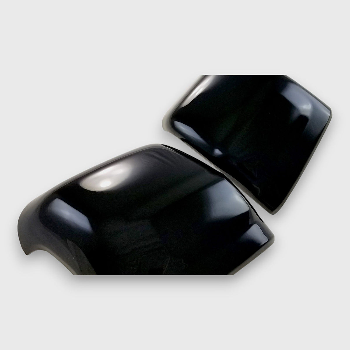 Trim Illusion MC6228BLK gloss black mirror covers for 2016-2024 Nissan TITAN XD - image 2