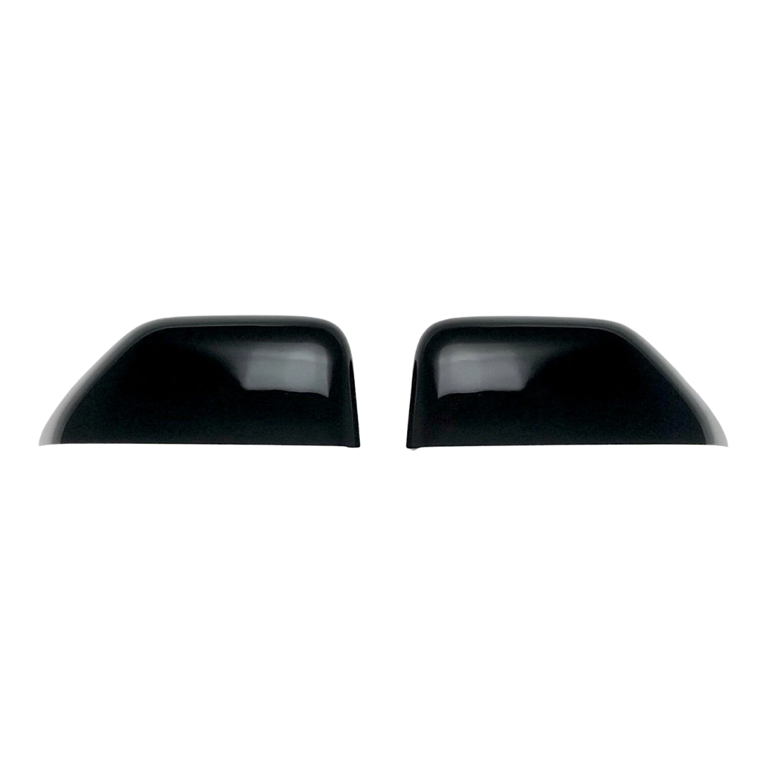 2017-24 Ford F-250 Super Duty/F-350 Super Duty 2 PCS Top Gloss Black Tape-on Mirror Cover