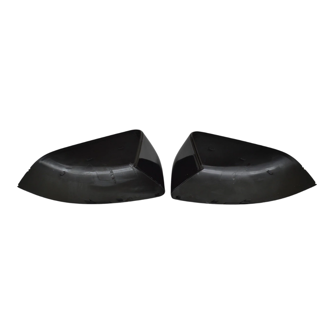 2019-23 Ford Ranger 2 PCS No Turn Signal Top Gloss Black Replacement Mirror Cover