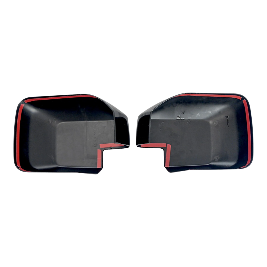 2021-24 Ford Bronco 2 PCS No Turn Signal Full Gloss Black Tape-on Mirror Cover