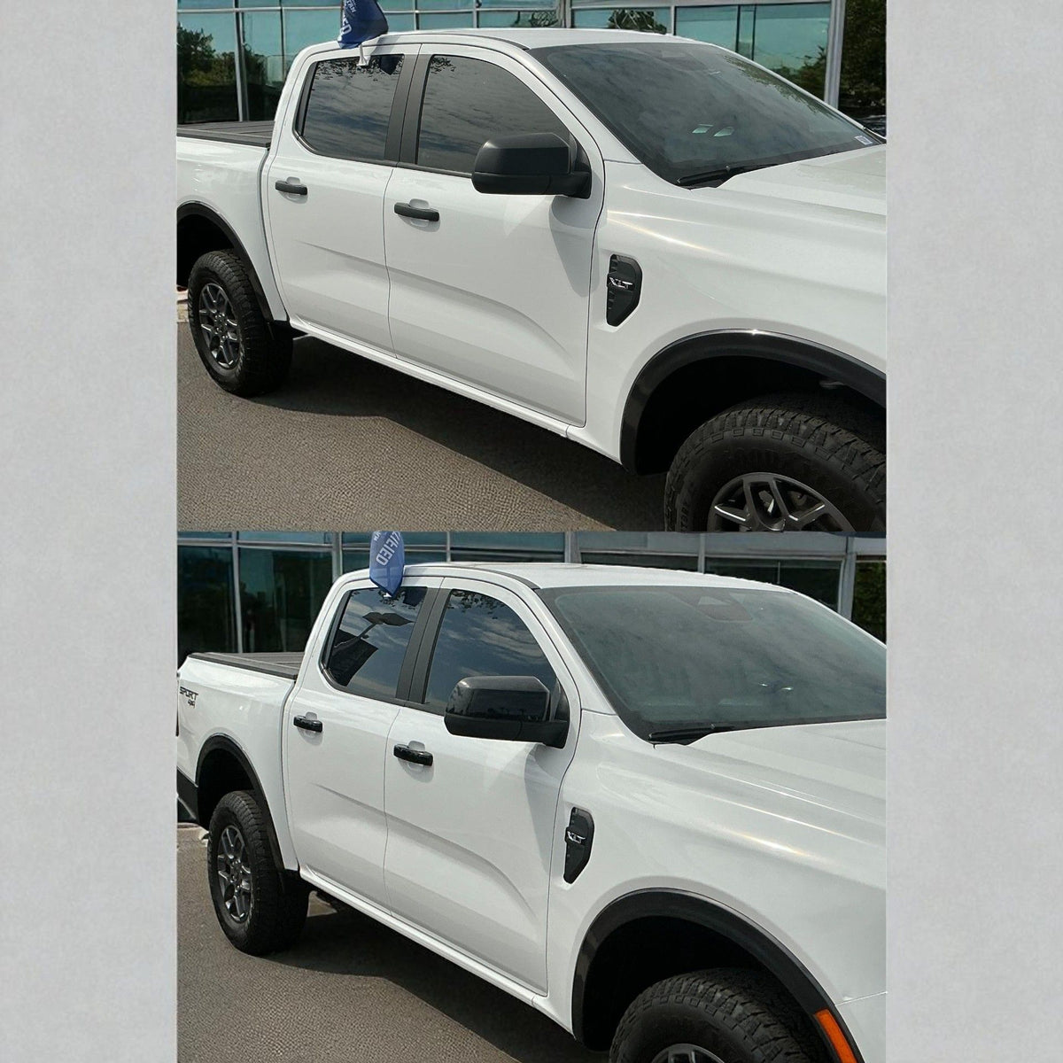 Trim Illusion MC6367BLK gloss black mirror covers for 2024-2026 Ford Ranger - image 5
