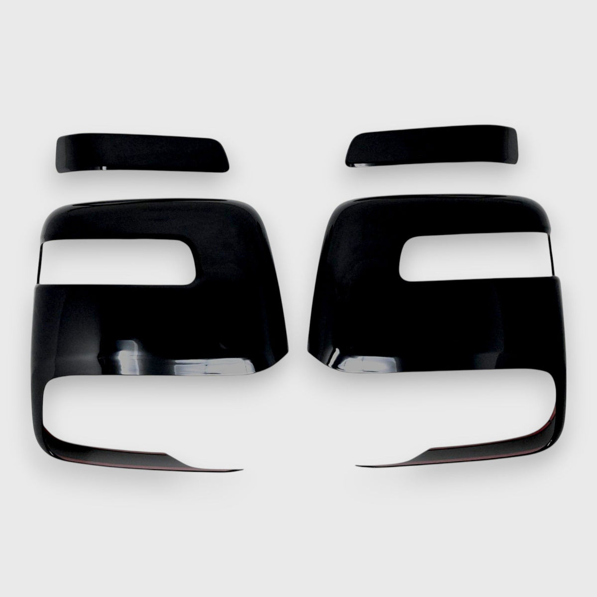 Trim Illusion MC6376BLK gloss black mirror covers for 2023-2026 Ram 3500 and Ram 2500 - image 1