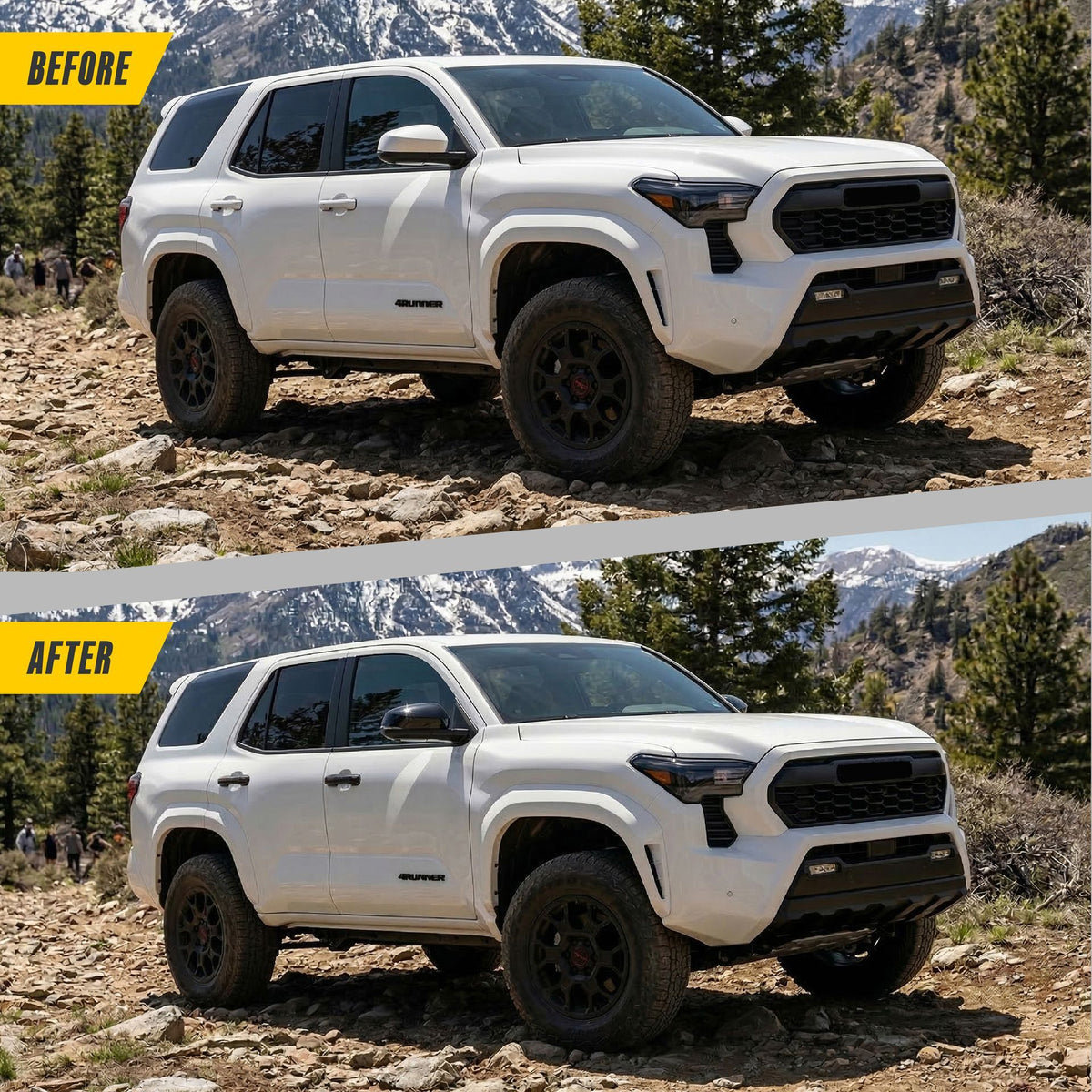 Trim Illusion MC6378BLK gloss black mirror covers for 2024-2026 Toyota Tacoma and 4Runner - image 11
