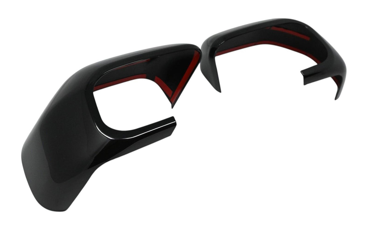 Trim Illusion MC6407BLK gloss black mirror covers for 2021-2026 Ford Bronco Sport and Maverick - image 2
