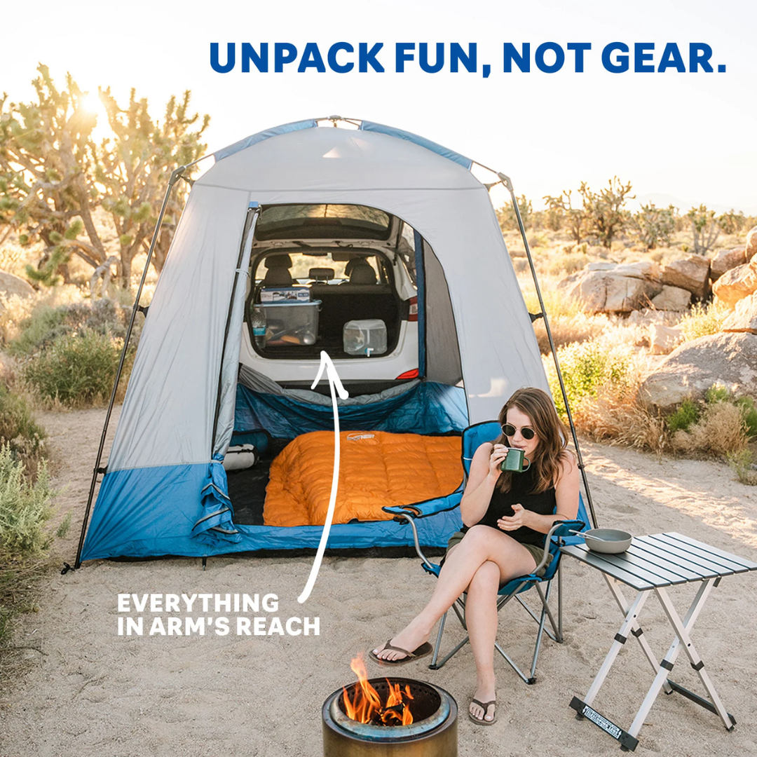 Napier Sportz SUV Tent – Universal Fit for Ford, Chevy, Jeep, Toyota, Honda, Subaru & More SUVs