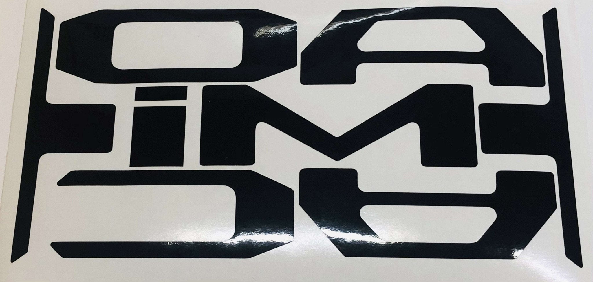 Premium Cast Vinyl Decal Letter Inserts for 2024-2025 Tacoma Tailgate