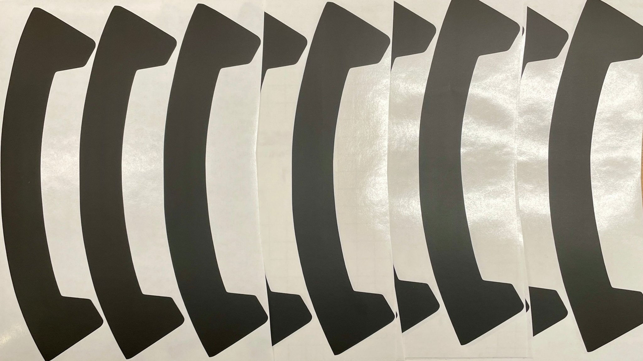 Premium Cast Vinyl Decal Overlays for 2024-2025 Tacoma TRD Sport Wheels x4