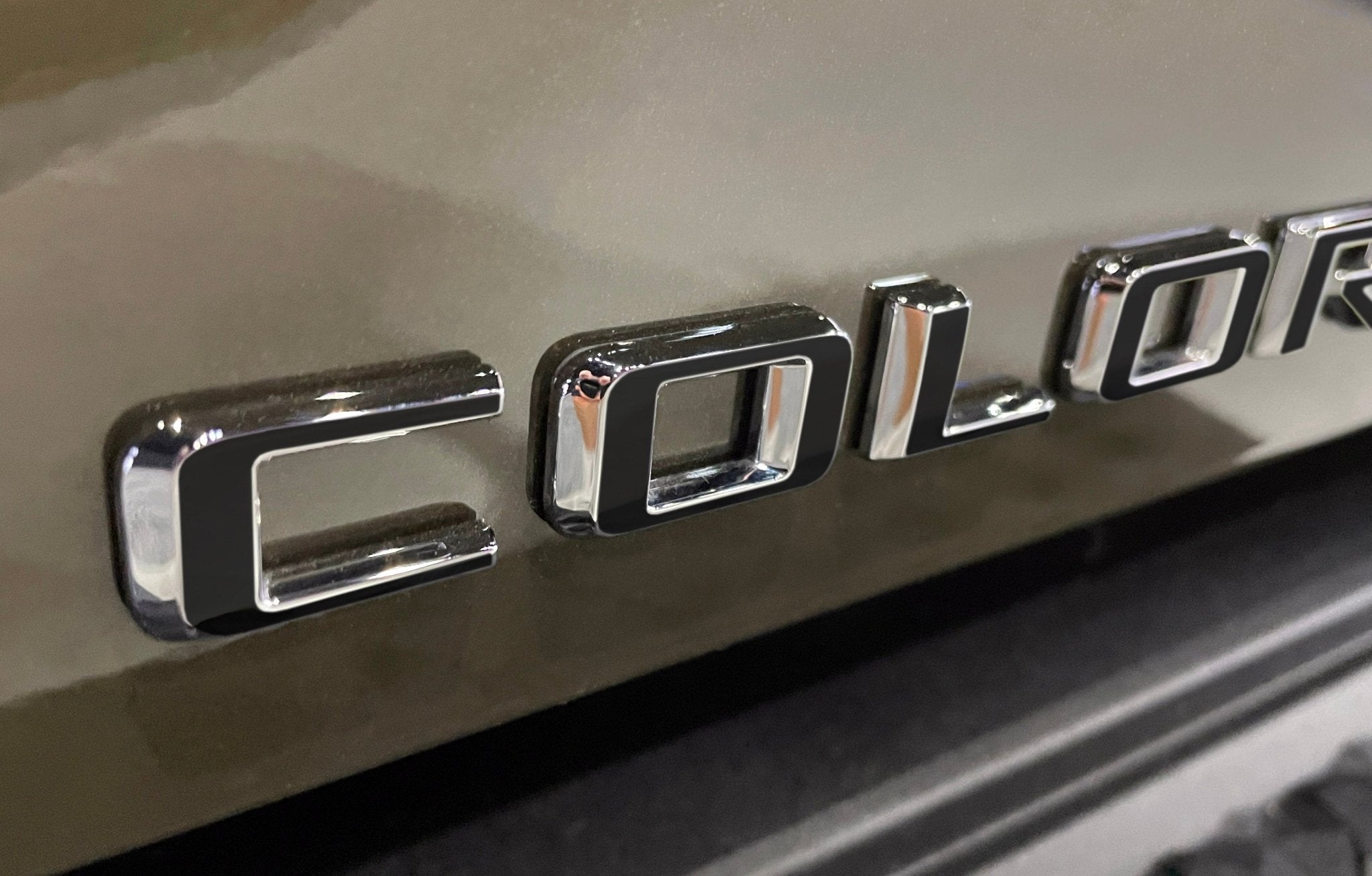 Premium Cast Vinyl Decal Letters for 2014-2024 Colorado Door and Tailgate Emblems