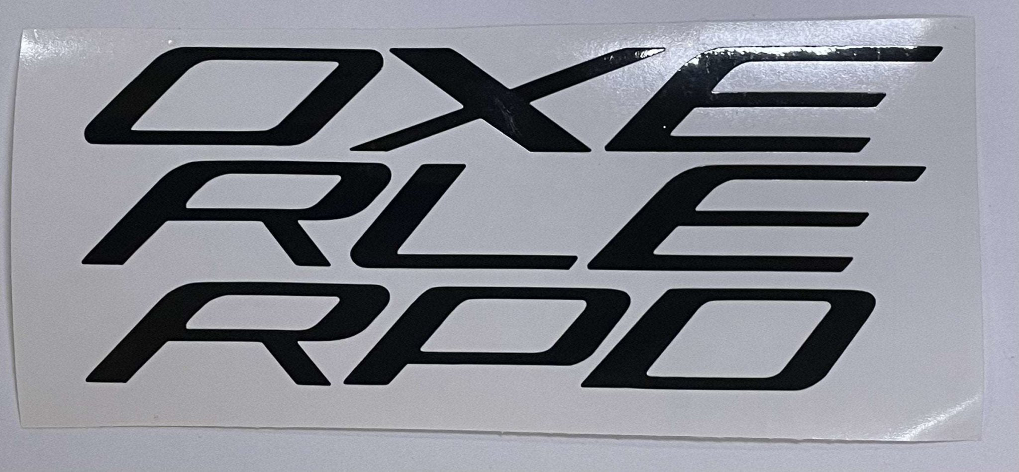 Premium Cast Vinyl Decal Letter Inserts for 2016-2024 Explorer Liftgate