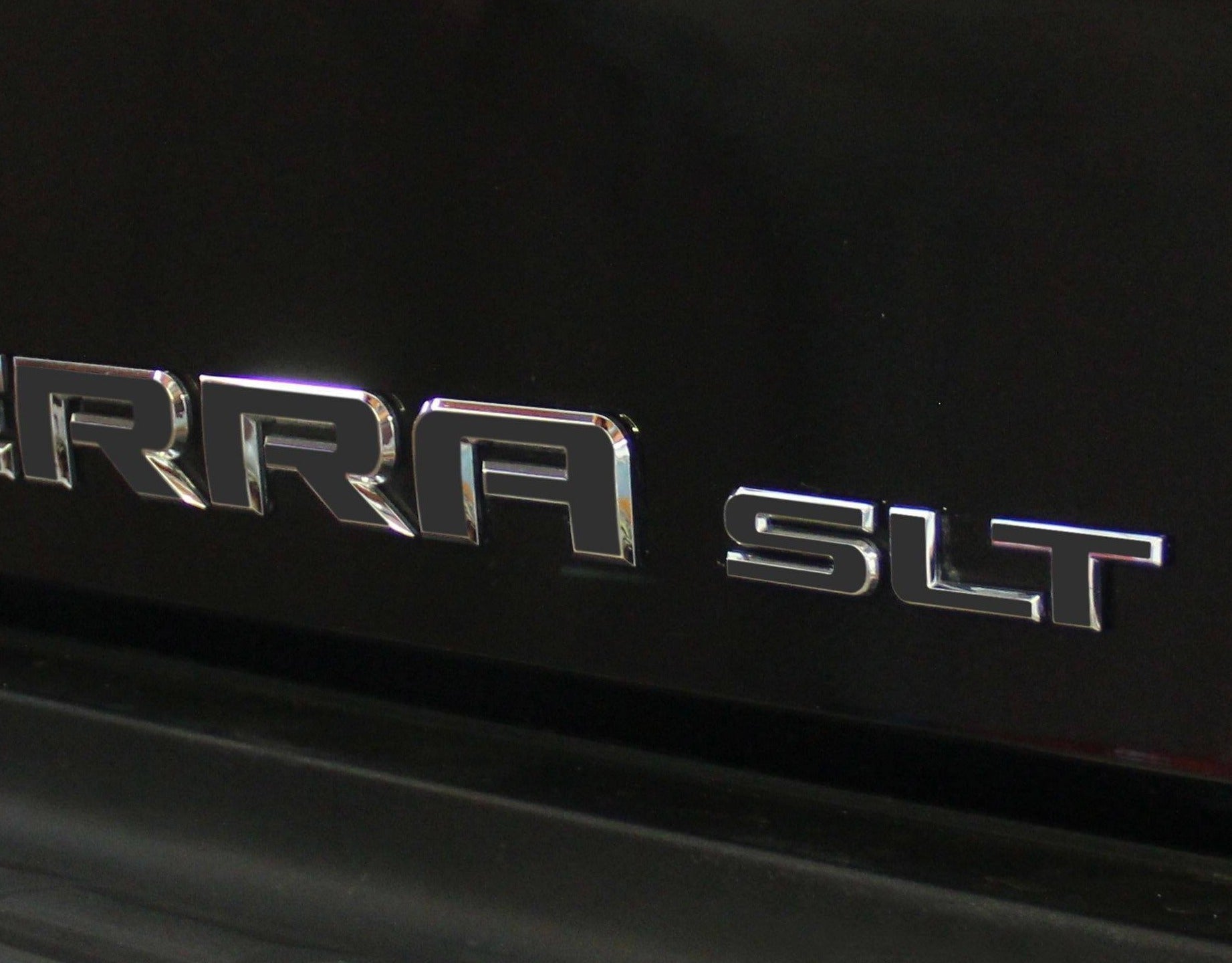 Premium Cast Vinyl Decal Letter Inlays for 2008-2018 SIERRA Doors and Tailgate