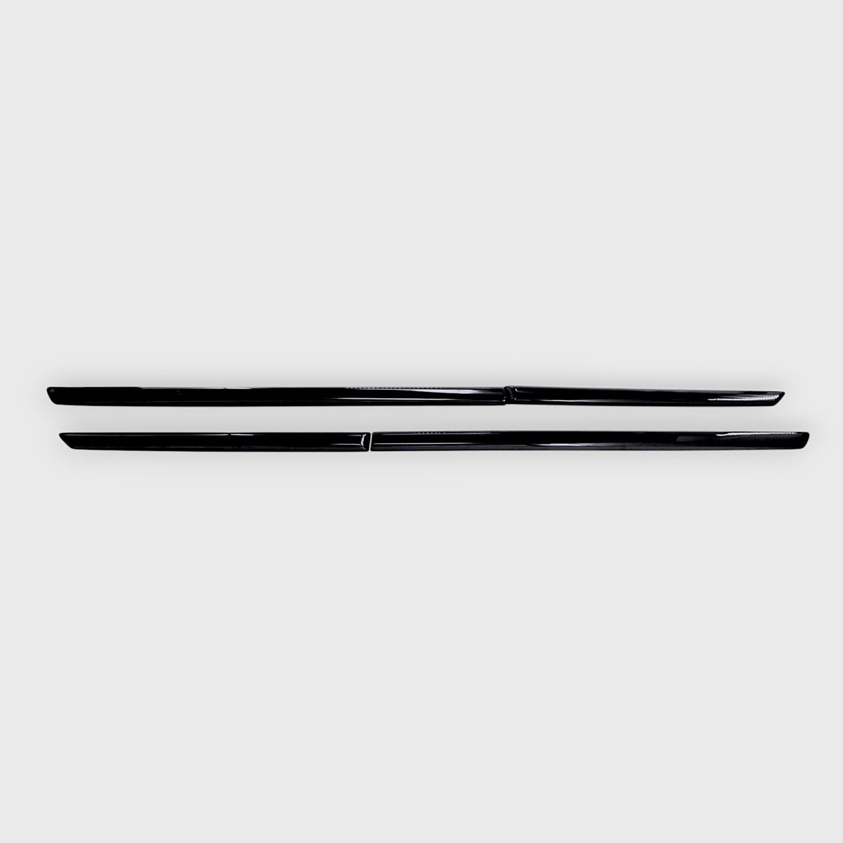 Trim Illusion SM6112BLK gloss black door molding set for 2021-2024 GMC Yukon - image 1