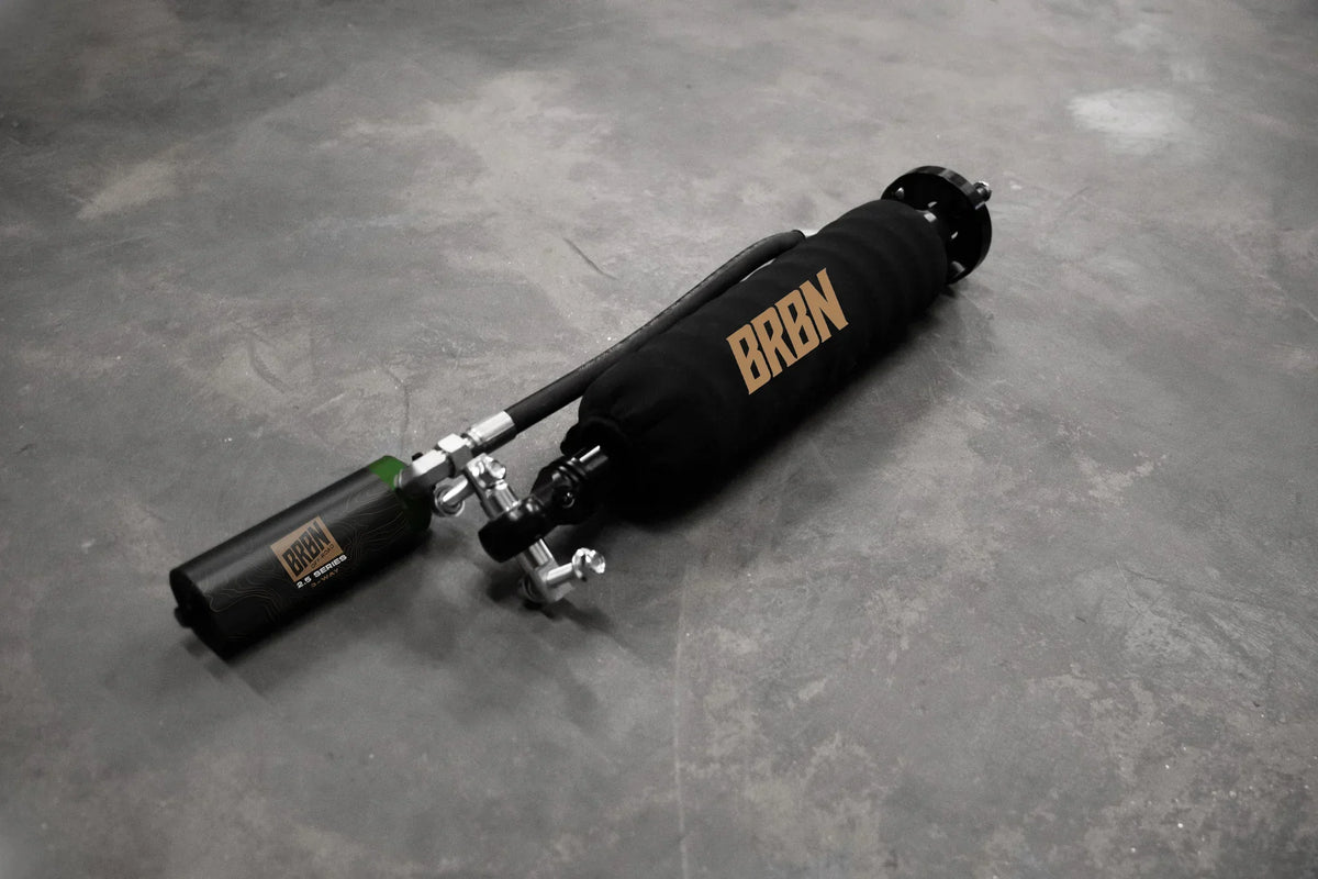 BRBN 19" Neoprene Coilover Covers for 2.5-3.0" Front Coilovers (Pair)