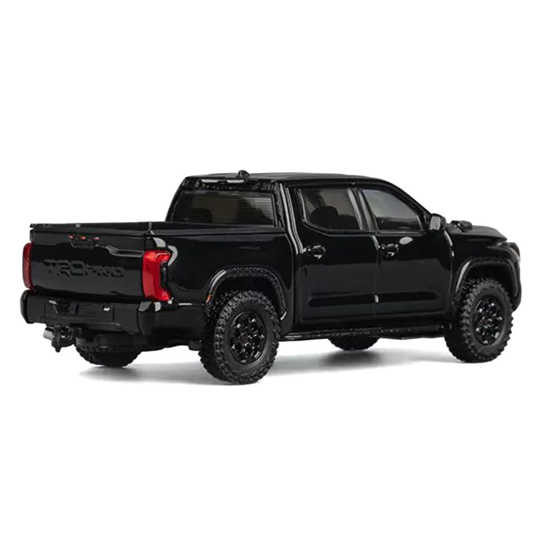 Toyota Tundra Pickup Truck Black 1/64 Diecast Model Car
