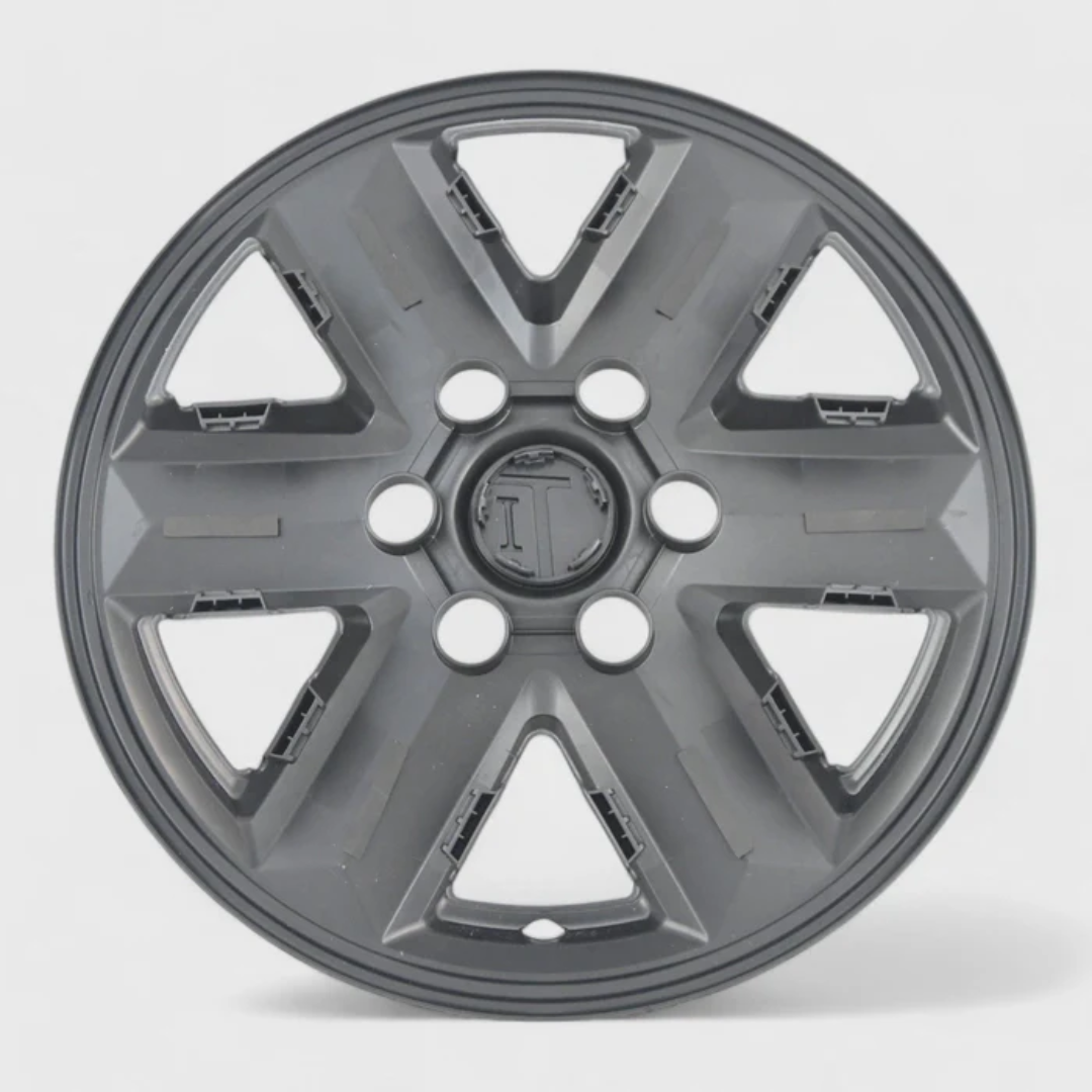 2021-24 Ford F-150 8 PCS Gloss Black Snap-on Wheel Skin Set