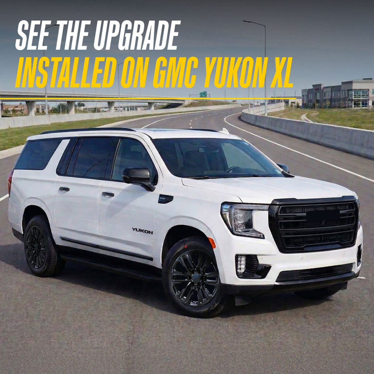 Trim Illusion WSK717-20BLK gloss black wheel skin set for 2021-2024 GMC Yukon and Yukon XL - image 9