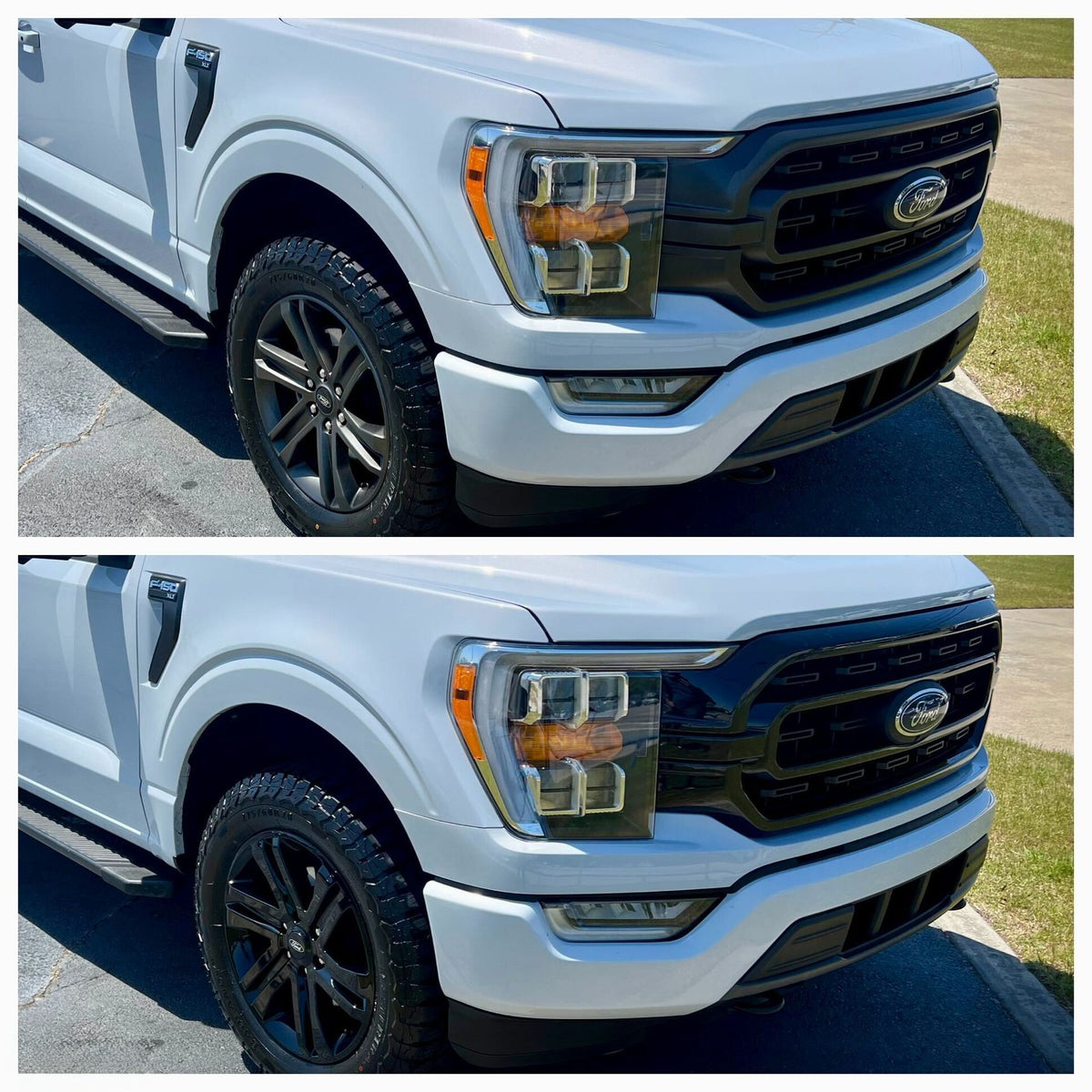 Trim Illusion WSK726-20BLK gloss black wheel skin set for 2021-2023 Ford F-150 - image 5