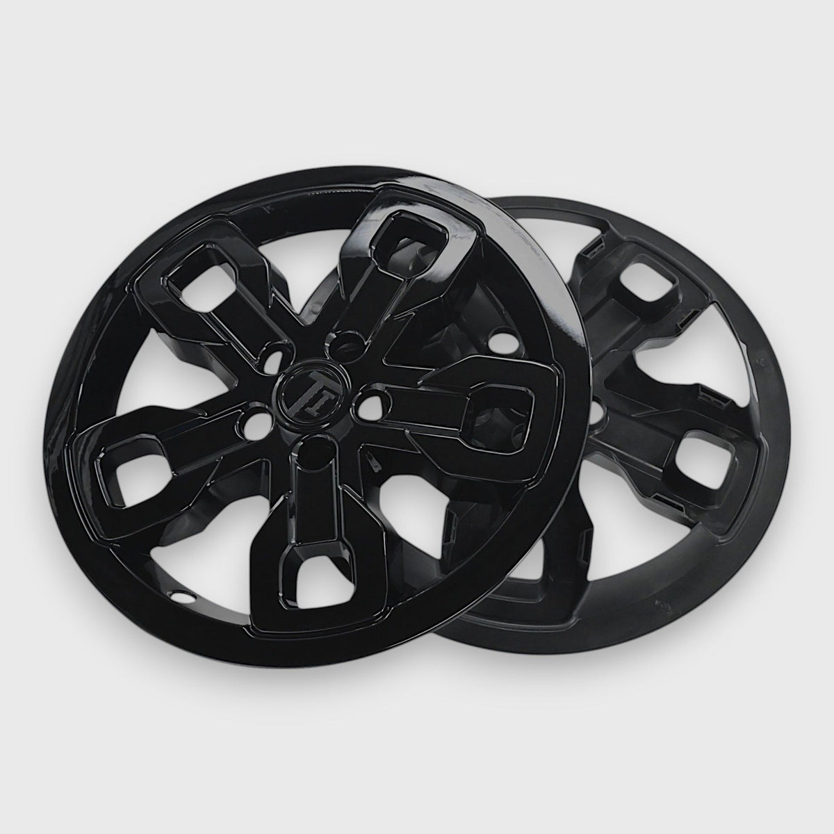Trim Illusion WSK740-17BLK gloss black wheel skin set for 2021-2024 Ford Bronco Sport - image 1