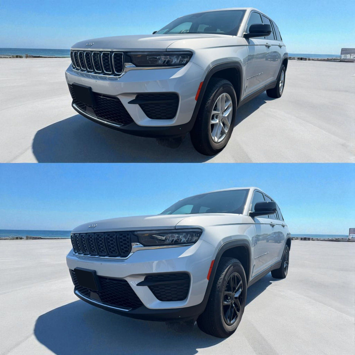 Trim Illusion WSK845-18BLK gloss black wheel skin set for 2022-2026 Jeep Grand Cherokee L and Grand Cherokee - image 5