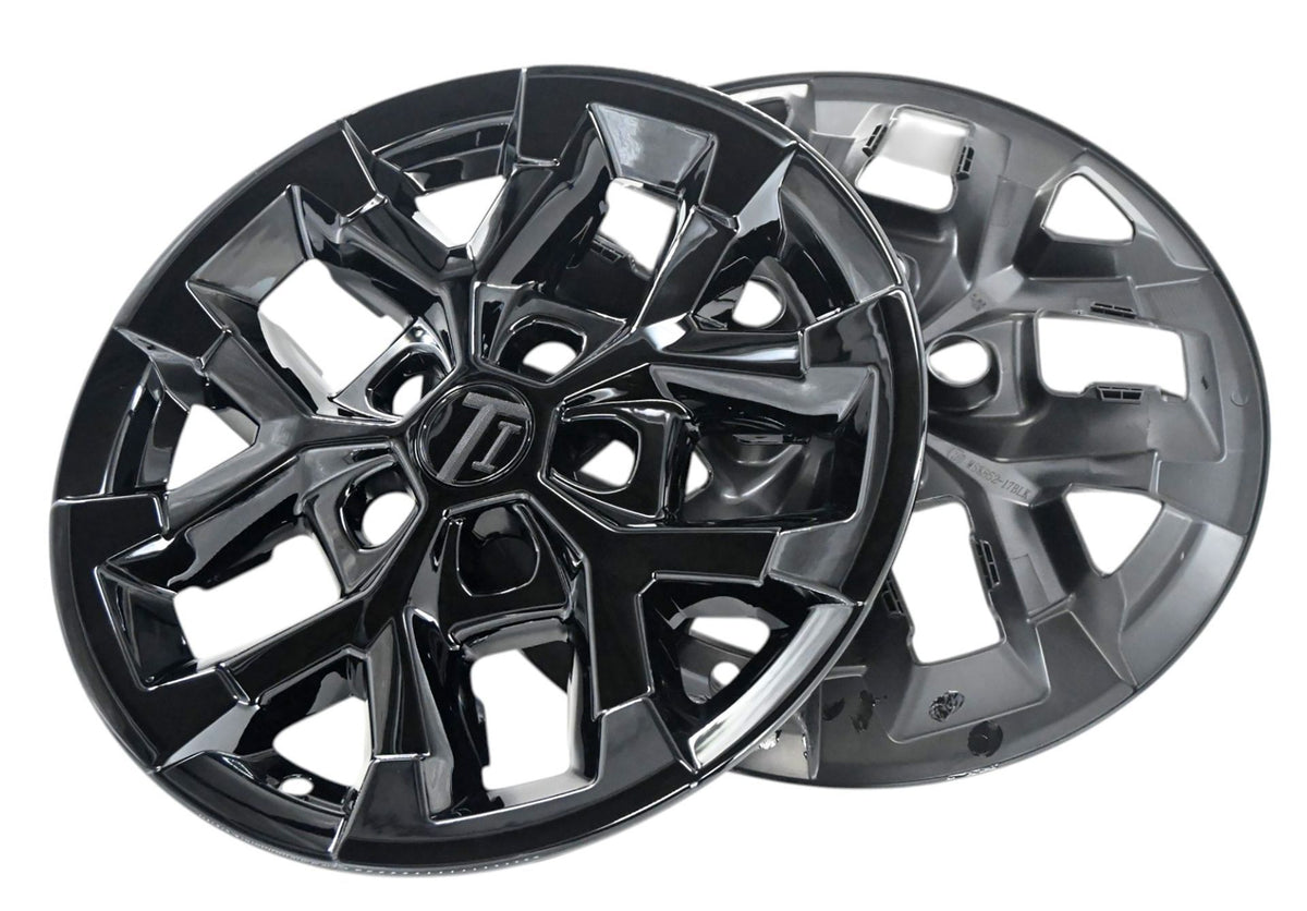 Trim Illusion WSK852-17BLK gloss black wheel skin set for 2024-2026 Jeep Wrangler and Gladiator - image 1