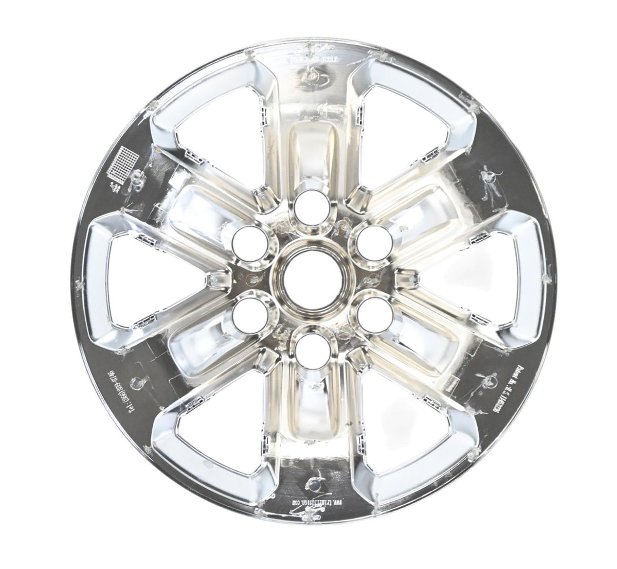Trim Illusion WSK857-18C chrome wheel skin set for 2019-2024 Ram 1500 - image 4