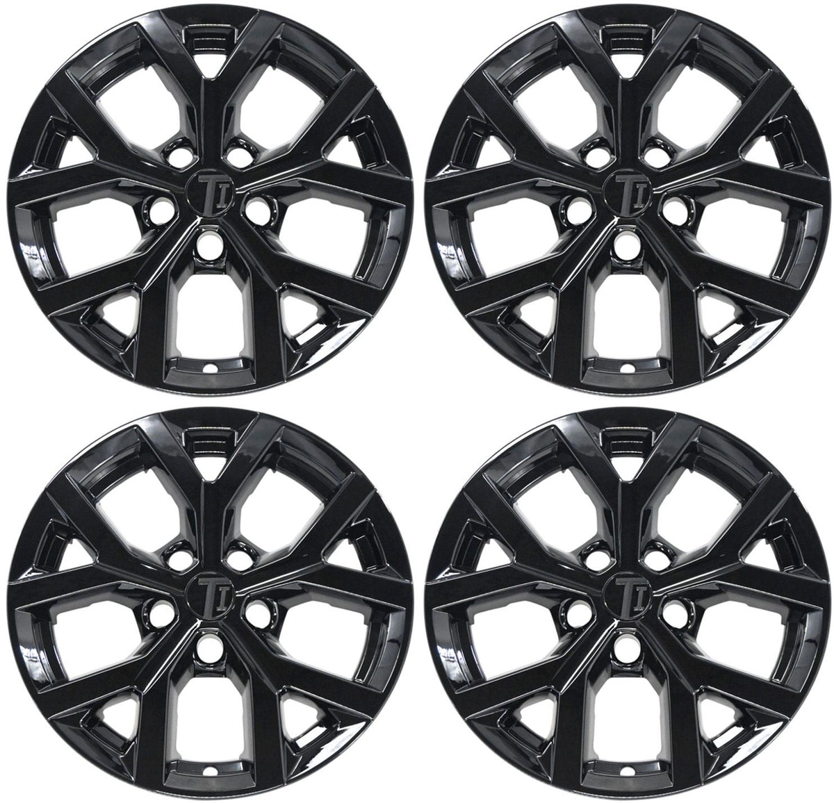 Trim Illusion WSK881-18BLK gloss black wheel skin set for 2022-2026 Jeep Grand Cherokee - image 2