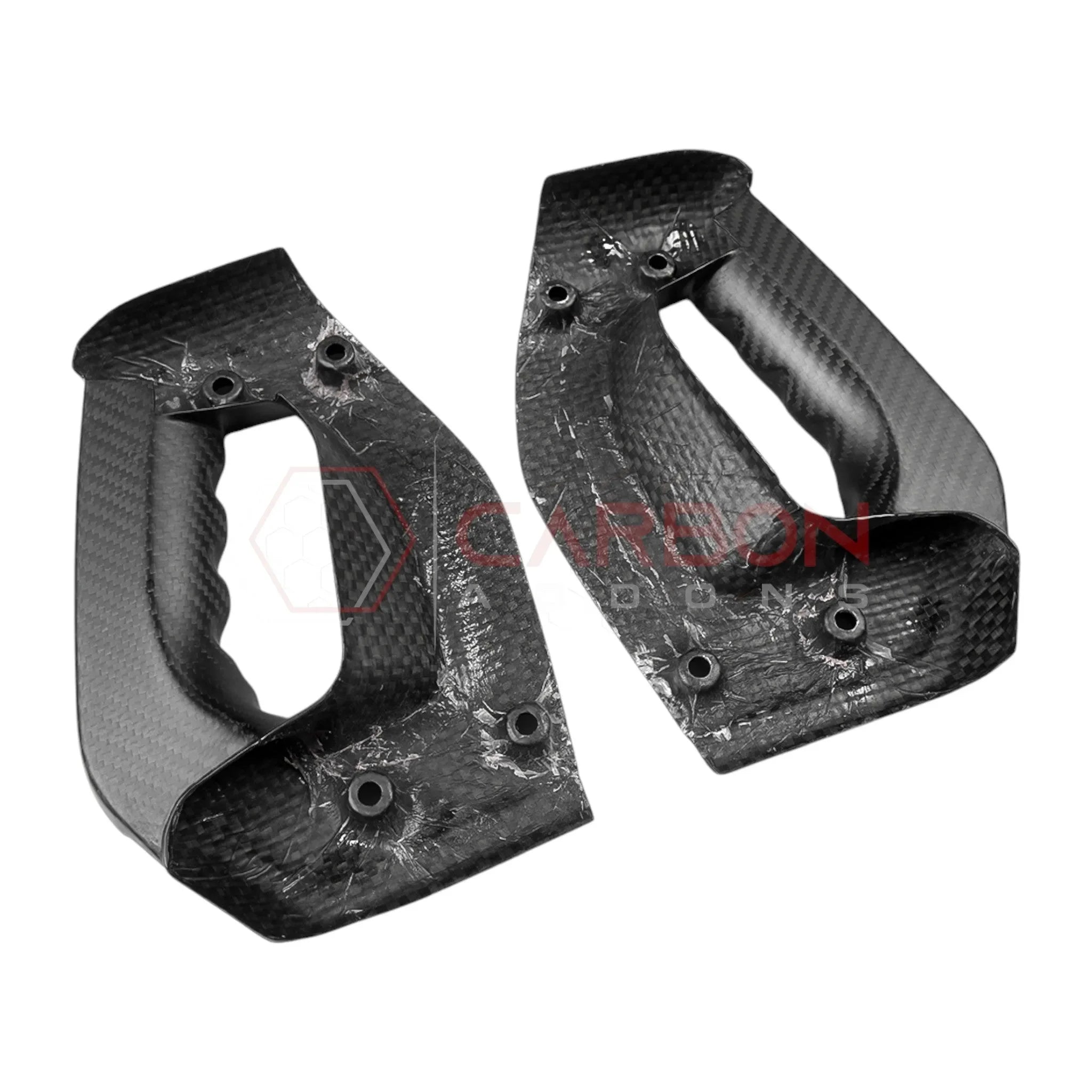 Real Carbon Fiber Side Dashboard Grab Handles For 2021+ Bronco | Direct Replacement