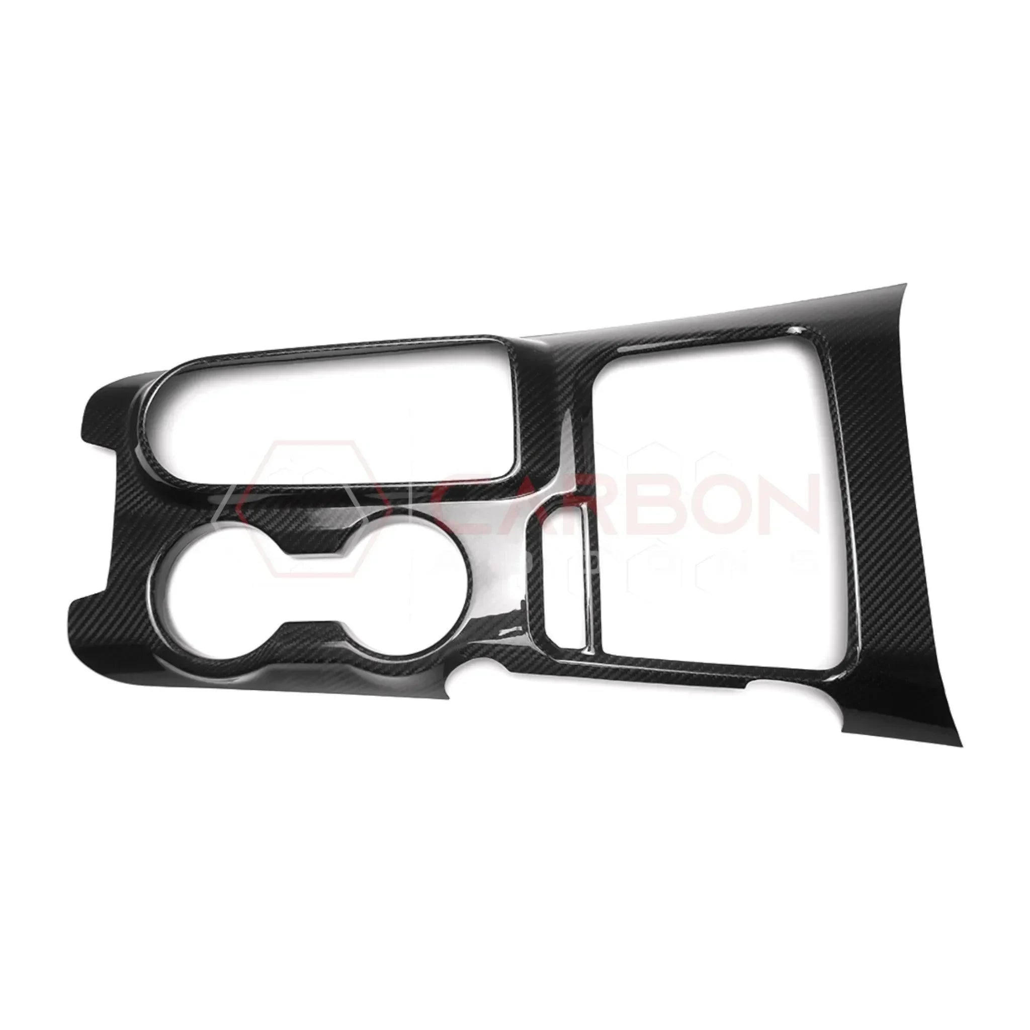 Real Carbon Fiber Center Console Cover For 2021-2024 Ford Bronco