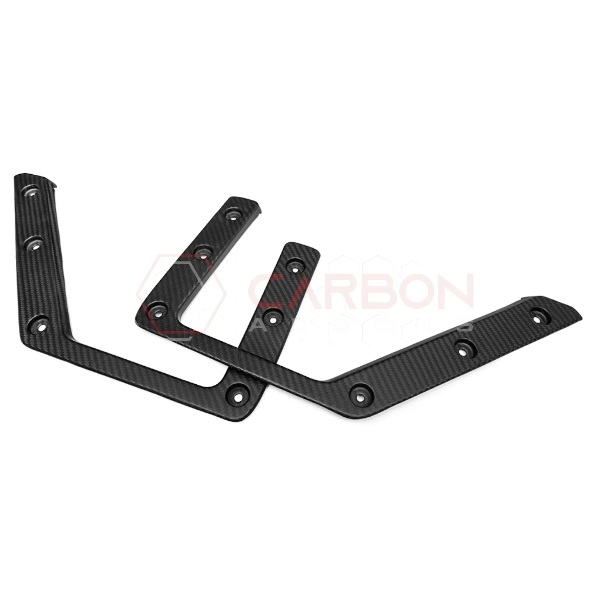 Real Carbon Fiber Front Door Storage Pocket Net Frame For 2021–2025 Ford Bronco | Direct Replacement