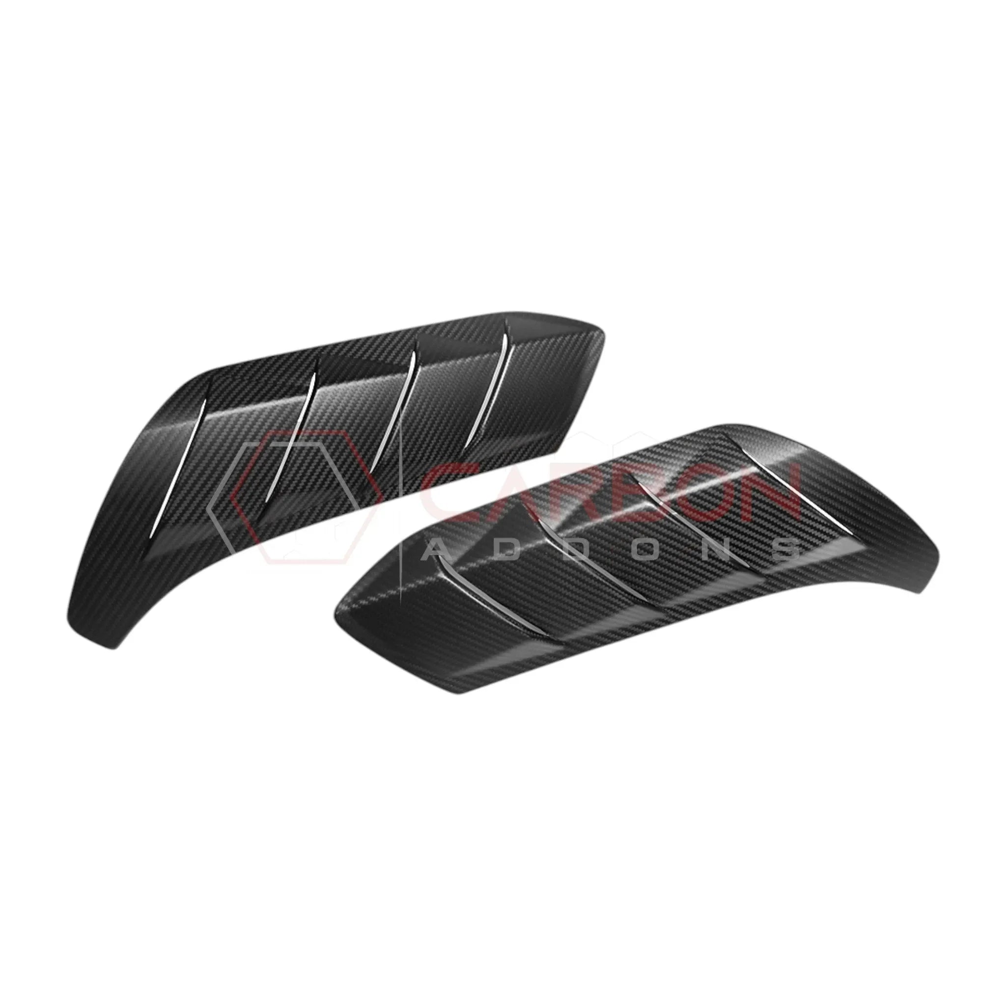 Real Carbon Fiber Fender Vent Trim Covers For 2021+ Bronco Raptor