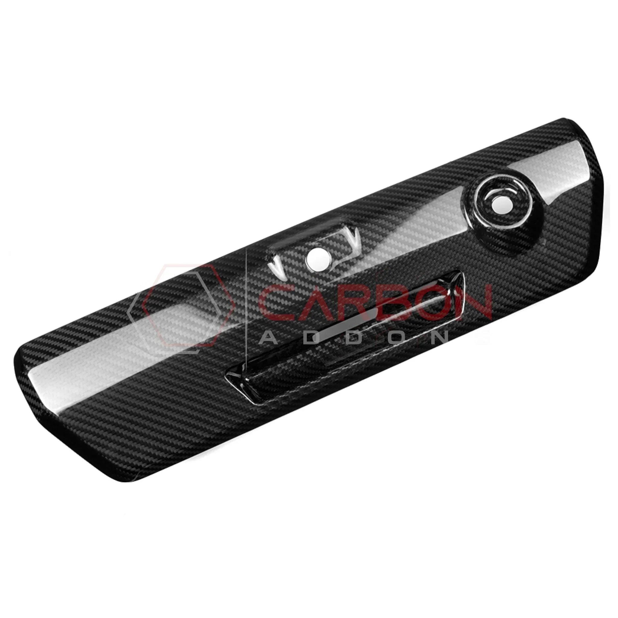 Real Carbon Fiber Tailgate Handle Cover for 2021+ Ford F-150