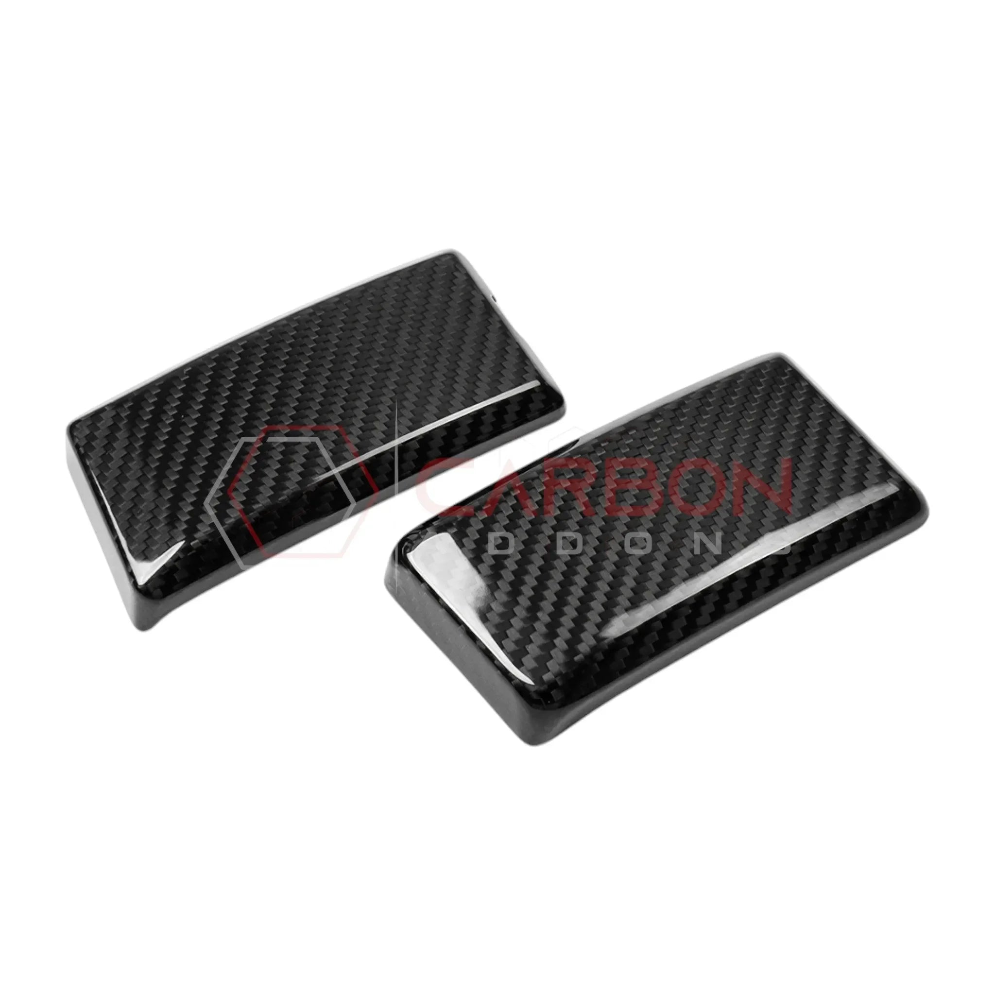 Real Carbon Fiber Front Roof Rack Mount Cover Trim Covers For 2021+ Bronco