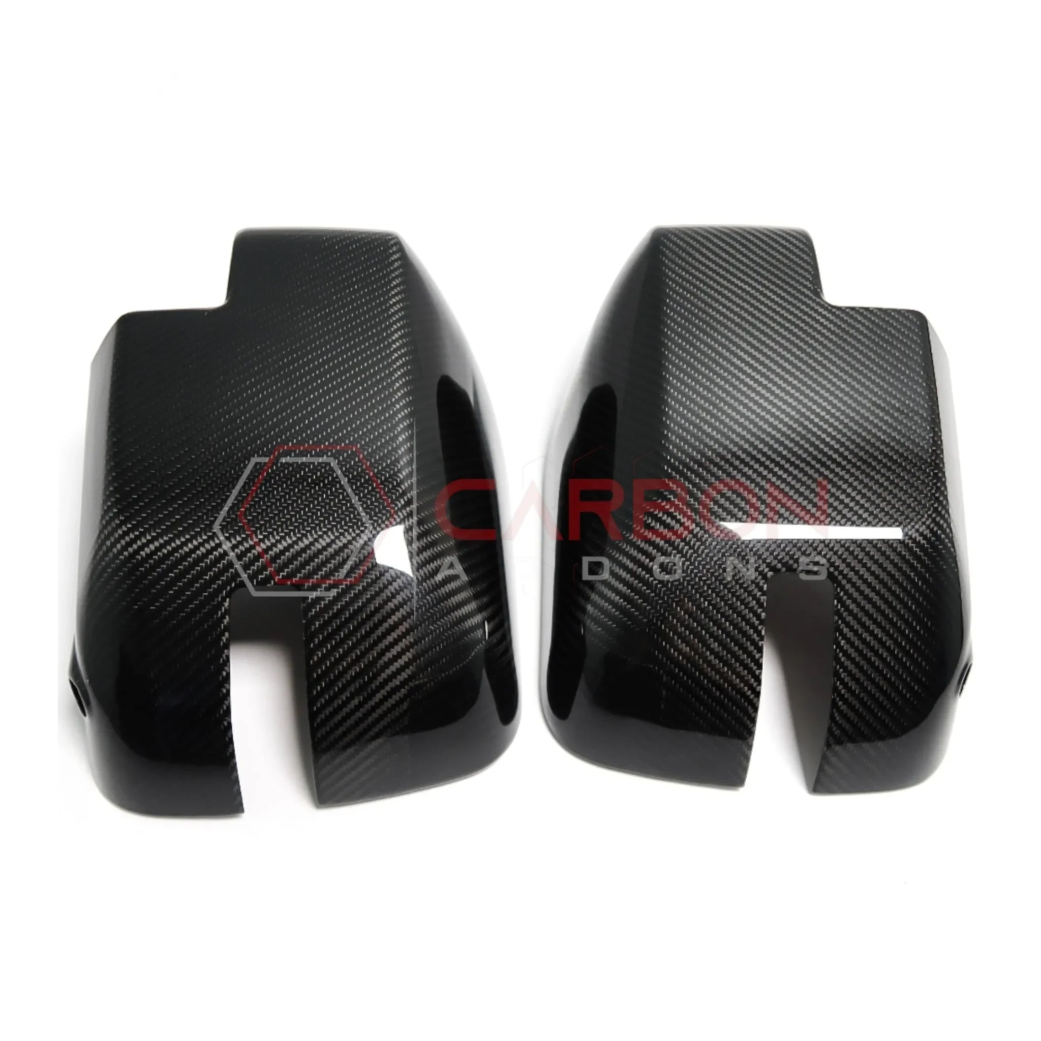 Real Carbon Fiber Mirror Cap Cover with Turn Signal For 2021+ Ford Bronco