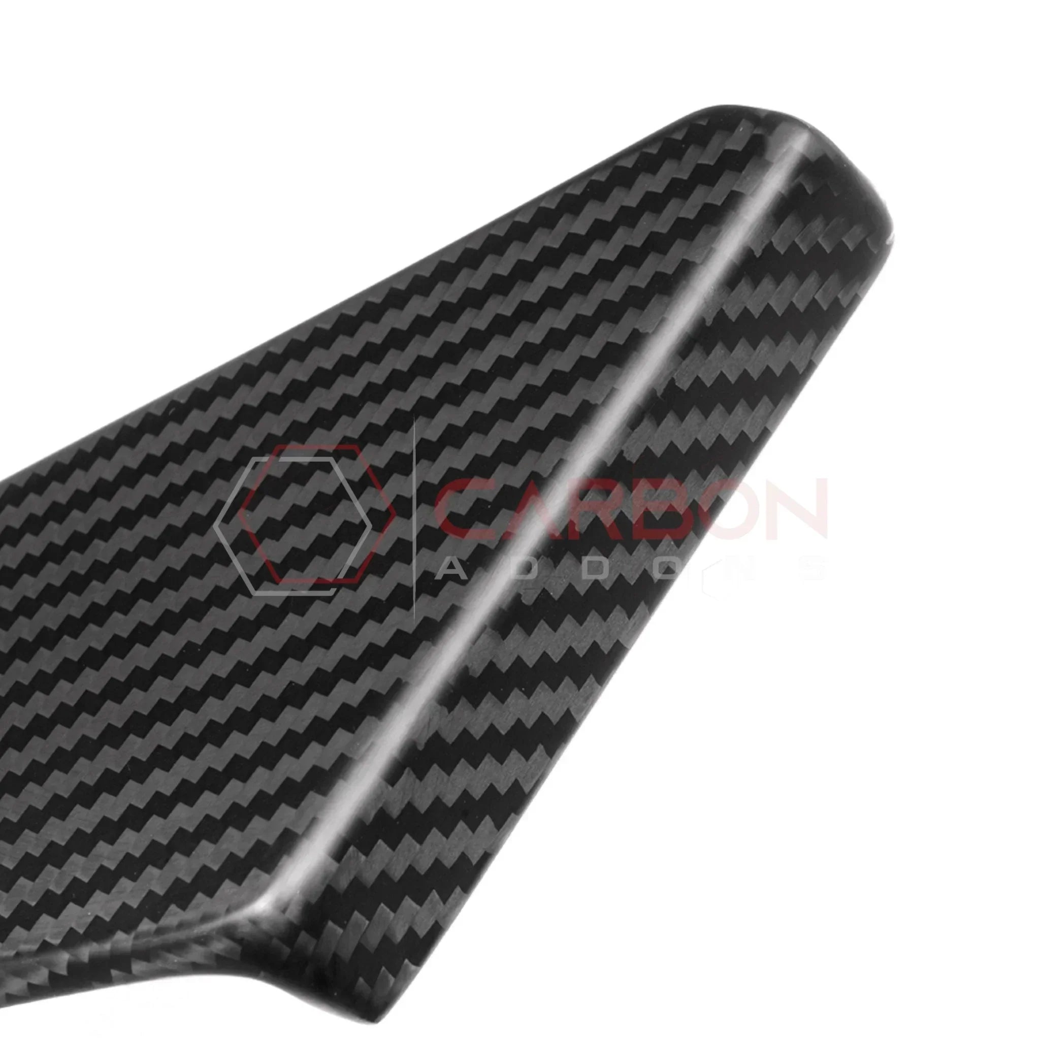Real Carbon Fiber Rear Door Window Triangle Trim Covers For 2021–2025 Ford Bronco