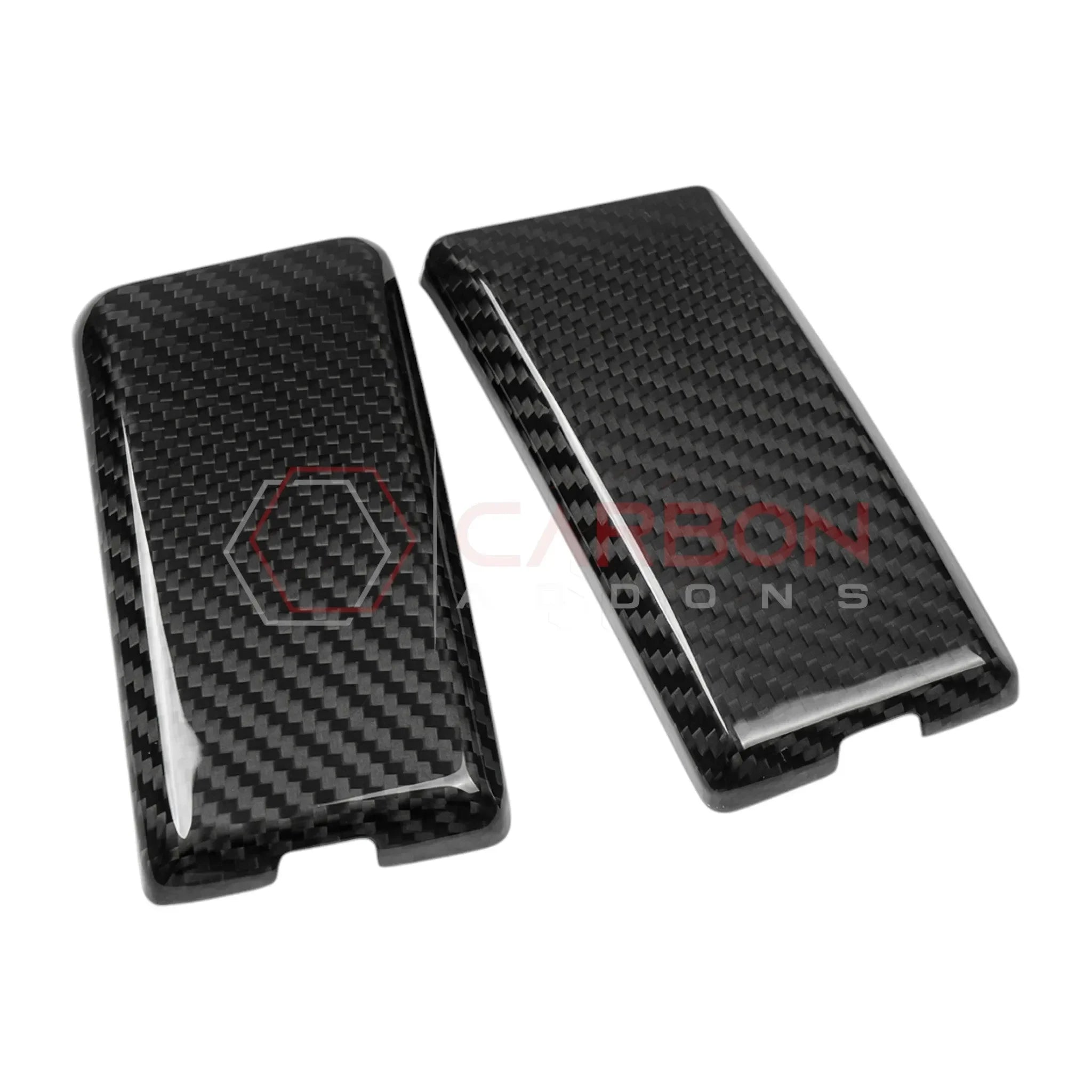 Real Carbon Fiber Front Roof Rack Mount Cover Trim Covers For 2021+ Bronco