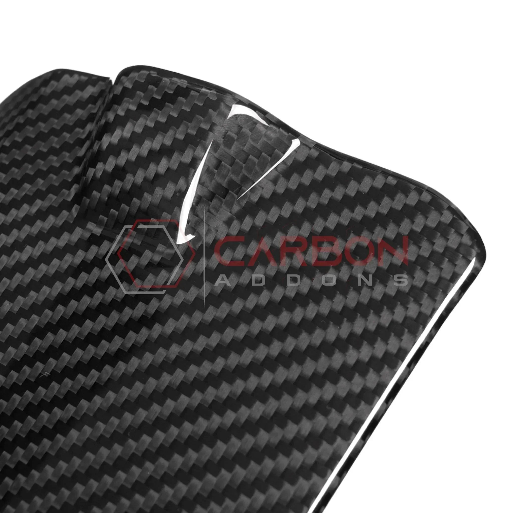 Real Carbon Fiber Gas Cap Cover For 2021–2026 Ford Bronco Raptor | Matte or Glossy Finish