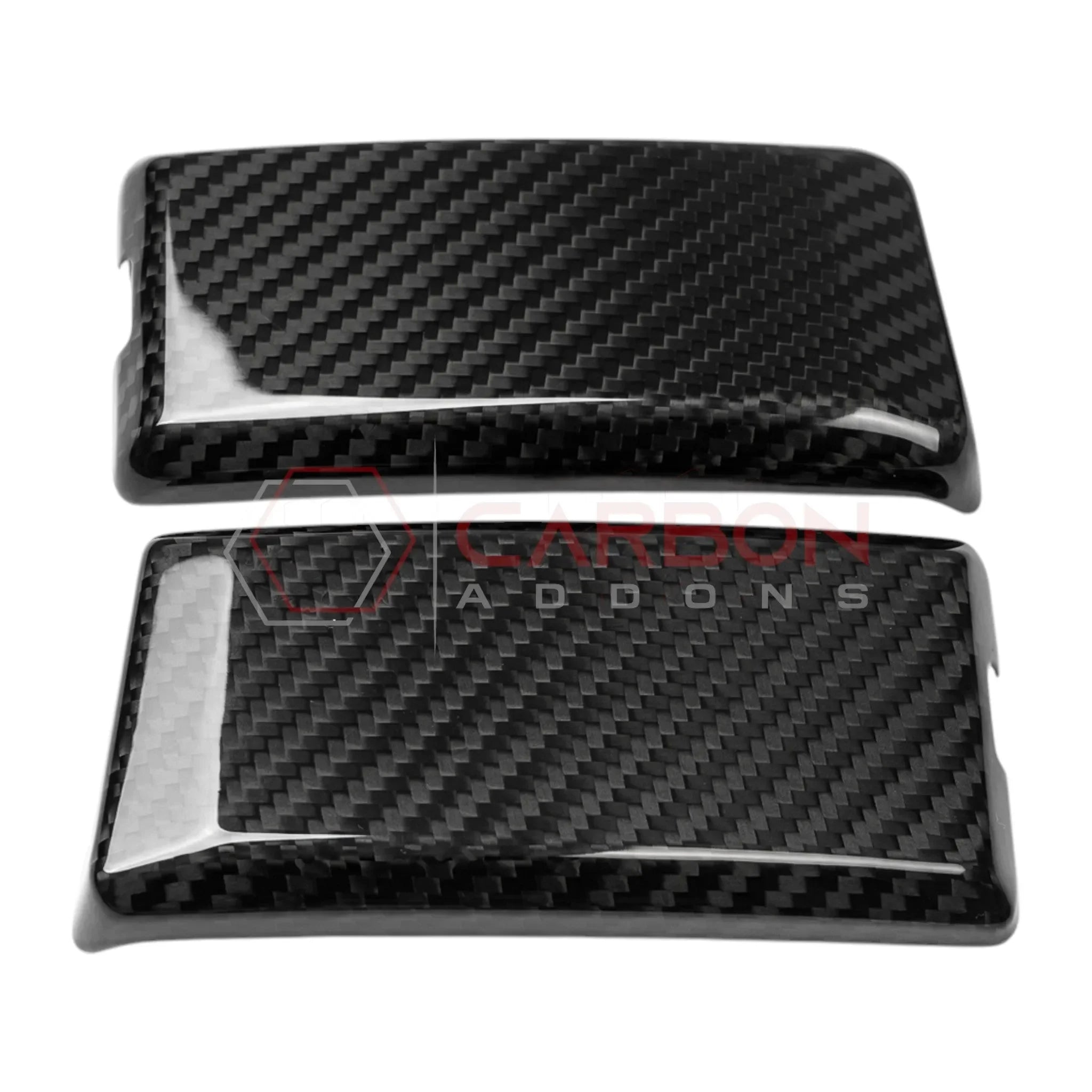 Real Carbon Fiber Front Roof Rack Mount Cover Trim Covers For 2021+ Bronco